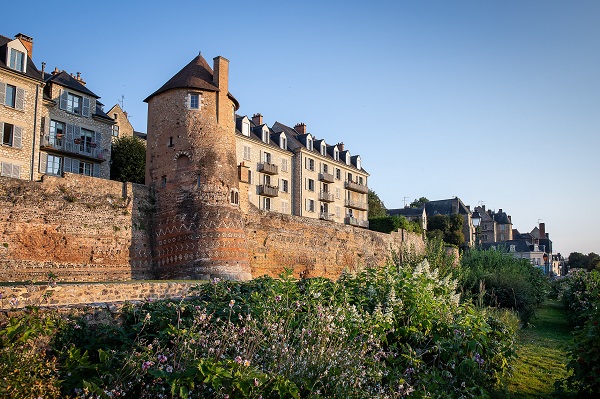 Enceinte romaine et cité Plantagenêt - Le Mans - Photo M. Chaigneau
