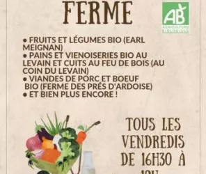 marché ferme prés d'ardoise