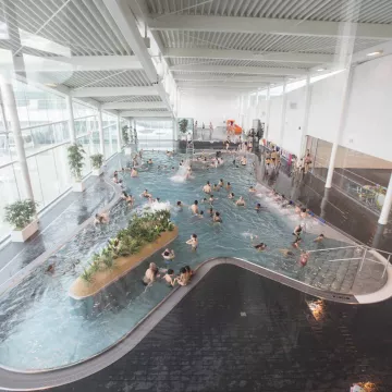 Eine Wellnesspause Pause in Wasserzentren ! 