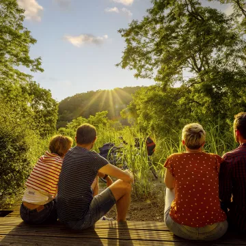 Ein Wochenende lang frische Luft in den Alpes mancelles schnuppern 