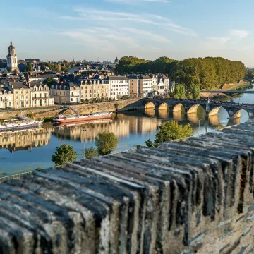 Familienwochenende in Angers, am Ufer der Maine