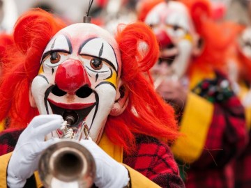 Musicien clown© Jules_Kitano - Fotolia.com