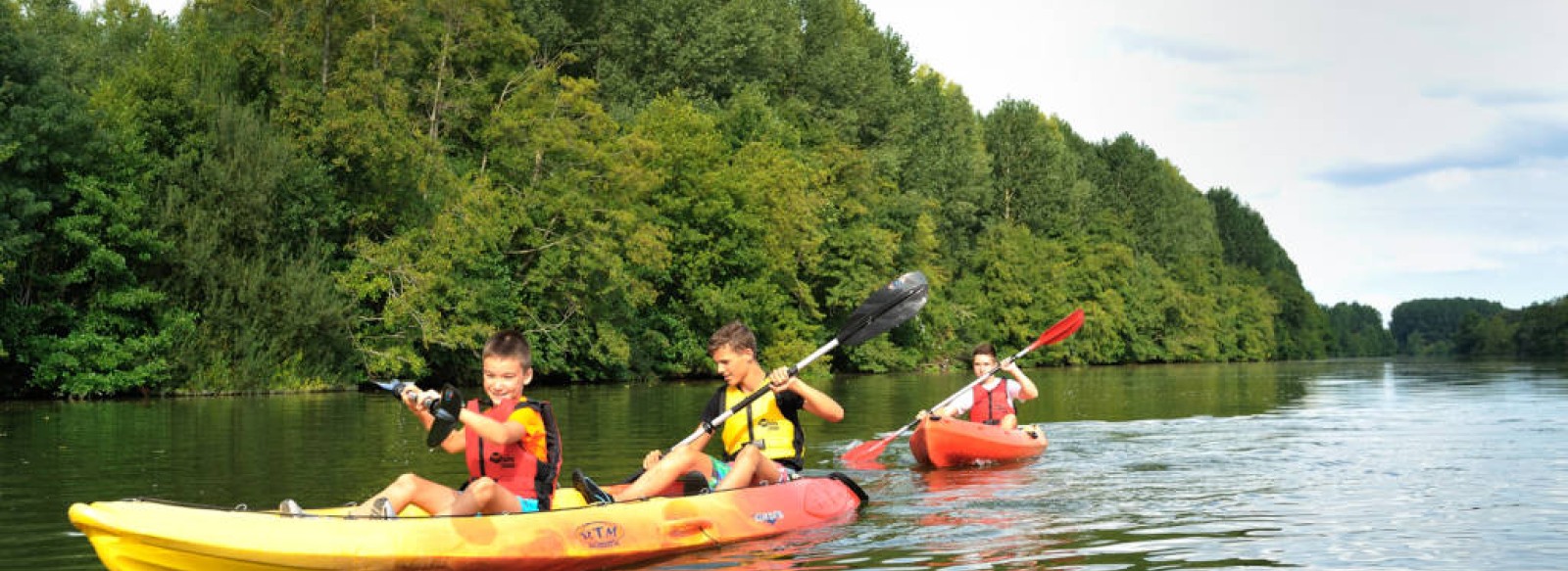 Canoe-kayak en famille 1H00