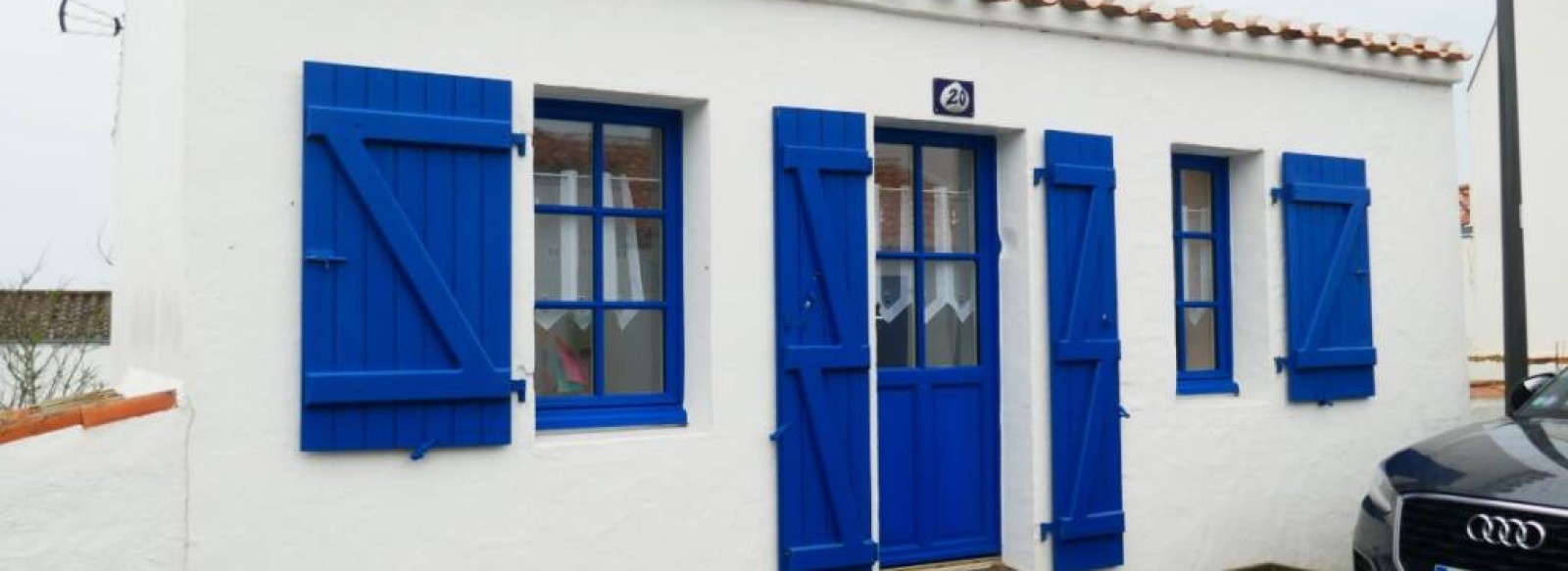 Maison de pecheur renovee dans le quartier pittoresque du Banzeau a Noirmoutier en l'Ile