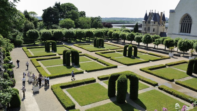 Jardins du château d'Angers